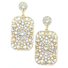 Caged Crystals Earrings